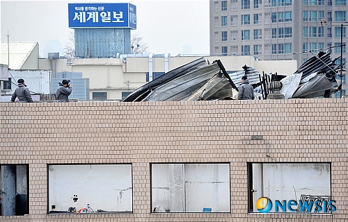 【서울=뉴시스】 용산참사 현장 /박세연기자 psy5179@newsis.com 