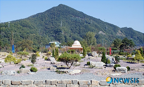 【대전=뉴시스】박희송 기자 = 대전 대덕구(구청장 정용기)가 대청댐 아래쪽에 위치한 금강로하스 대청공원 내 잔디광장 주변에 암석원식물원을 새롭게 조성, 호응을 얻고 있는 가운데 1일부터 내방객을 맞이한다.&nbsp; 사진은 금강로하스 대청공원 내 잔디광장 주변에 조성된 암석원식물원 모습. (사진=대전 대덕구청 제공)&nbsp; photo@newsis.com 