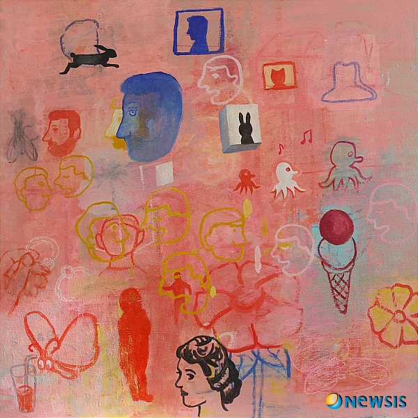 【서울=뉴시스】유상우 기자 = 미술관 1층은 '커밍아웃' 한 김광렬(48)의 작품으로 채운다. 자신의 성정체성을 풀어낸 작품들이다.