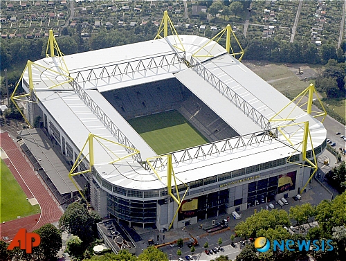 [도르트문트=AP/뉴시스] 보루시아 도르트문트의 홈구장인 베스트팔렌 슈타디온(지그날 이두나 파르크). 2022.01.29.