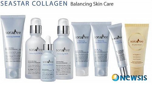 【부산=뉴시스】강재순 기자 = 일본을 비롯한 세계12개국에 수출 중인 아마란스의 콜라겐 화장품 '소라비(www.sorabee.net)'가 1일부터 롯데백화점 부산본점에 입점, 열흘간 특별 기획전과 특가 행사를 진행한다. (사진=아마란스화장품 제공)&nbsp;&nbsp; kjs0105@newsis.com