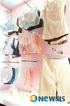 【서울=뉴시스】유희연 기자 = 뷰티 프로그램 겟잇뷰티 수술 없이 예쁜 가슴 만들기 편에서 소개된 ‘엑사브라’가 많은 관심을 받고 있다. 엑사브라는 가슴형태를 보완하는 기능성 속옷뿐만 아니라 체형별 제품라인을 선보이며 속옷 하나로 전체적인 바디메이크를 실현하고 있다.(사진=엑사브라 제공) photo@newsis.com