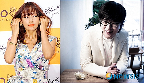 【서울=뉴시스】이재훈 기자 = 가수 이효리(32)와 김동률(37)이 결혼설에 휘말렸다.&nbsp;&nbsp; 19일 트위터 등 소셜네트워킹서비스(SNS)를 중심으로 이효리와 김동률이 결혼할 예정이라는 소문이 급속도로 퍼져나갔다.&nbsp; 루머의 출처는 어느 블로그였다. 이 블로그에는 최근 가수 보아(25)가 트위터에 공개한 보아·김동률·엄정화의 모임사진을 찍어준 것은 이효리라면서 "김동률과 이효리가 곧 결혼할 예정이며 내일(20일) 기사가 나올 것"이라는 내용이 올랐다.&nbsp; 네티즌들의 관심이 집중되자 문제의 글은 비공개로 전환됐다.&nbsp; 이효리의 매니지먼트사 B2M엔터테인먼트와 김동률의 매니지먼트사 뮤직팜은 "인터넷에서 누가 장난을 친 것 같다"며 "황당해서 웃음만 나온다"고 입을 모았다.&nbsp; 이효리는 트위터로 김동률에게 "오빠 우리 결혼한대~"라는 내용의 멘션을 보냈다.&nbsp;&nbsp; realpaper7@newsis.com 