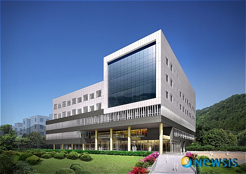 【김해=뉴시스】김상우 기자 = 22일 경남 김해시 인제대는 학교 내 지하 1층, 지상 6층 연면적 7798㎡(2359평)의 규모의 약학대학 신축 기공식을 열었다. (조감도=인제대 제공)&nbsp;&nbsp; photo@newsis.com&nbsp; 