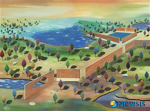 【서울=뉴시스】조태광 작 ‘다시 만난 세계·193.9×260.6㎝·2011’.