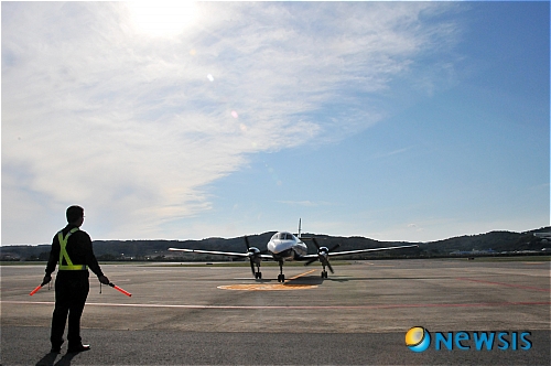 울산공항 활주로 전경. (뉴시스 DB)