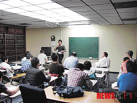 【서울=뉴시스】유희연 기자 = 카스아카데미 취업 설명회.(사진=카스아카데미 제공)