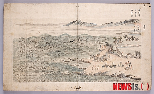 【서울=뉴시스】백영미 기자 = 국립중앙박물관(관장 김영나)이 '중국 사행(使行)을 다녀온 화가들' 테마전을 27일부터 2012년 1월15일까지 서화관 회화실에서 연다.&nbsp; 조선 사행단이 중국을 다녀온 다양한 양상을 보여주는 서화 33점이 전시된다. 사행단에 속해 중국의 예술과 문화를 수용하면서 활발히 교류한 화가들을 집중조명한다. 