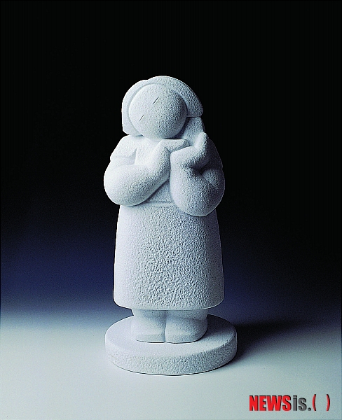【서울=뉴시스】국경오 작 ‘소망·대리석·2010’.