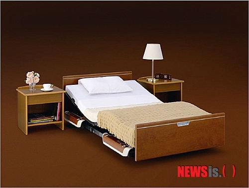 【서울=뉴시스】유희연 기자 = ㈜한림테크놀로지에서 선보인 스마트한 침대 라큐베드.(사진=한림테크놀로지 제공) lovely_jh@newsis.com