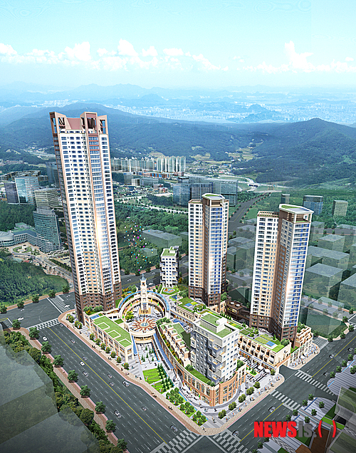 【서울=뉴시스】대우건설은 이달 말, 경기 수원시 이의동 광교신도시 C5블럭에 '광교 푸르지오 월드마크'아파트와 오피스텔을 분양한다고 20일 밝혔다. '광교 푸르지오 월드마크 오피스텔'은 전체 200실중 104실에 테라스를 제공, 입주민에게는 우수한 주거환경을 제공하는 상품으로 개발했다. 테라스 오피스텔은 신혼부부·노부부 등 아파트 대체상품으로 안성맞춤이다. (사진 = 대우건설 제공) photo@newsis.com