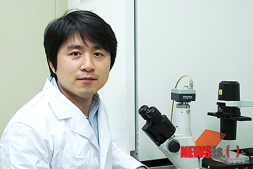 【포항=뉴시스】강진구 기자 = 포스텍(포항공과대·총장 김용민)은 화학과 김원종 교수(39)가 대전컨벤션센터에서 열린 2012년도 한국고분자학회 춘계총회에서 신진학술상을 수상했다고 13일 밝혔다.사진은 김원종 교수. (사진=포스텍 제공)&nbsp; photo@newsis.com 