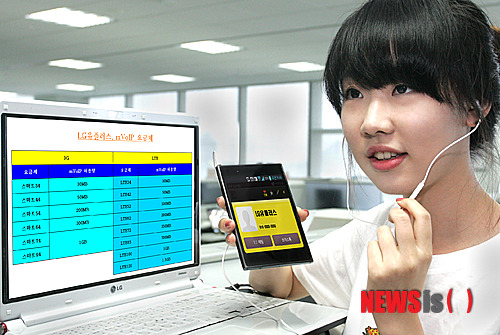 【서울=뉴시스】LG유플러스는 7월1일부터 모든 스마트폰 정액요금제에서 모바일 인터넷 전화(mVoIP)를 허용, 일정량의 데이터를 이용해 무료 음성통화가 가능토록 했다고 29일 밝혔다.&nbsp; positive100@newsis.com&nbsp; 