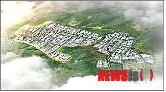 【구미=뉴시스】박홍식 기자 = 경북 구미 산동~해평면 일원에 들어설 중부 내륙 최대 산업단지인 구미하이테크밸리(구미국가산업단지 제5단지)조감도. (사진=구미시 제공)&nbsp;&nbsp; photo@newsis.com&nbsp;&nbsp; 