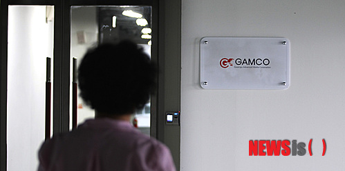 【광주=뉴시스】안현주 기자 = 광주시 입체영상 변환(3D 컨버팅) 분야 한미합작투자사업 '갬코(GAMCO)'에 대한 검찰수사가 본격화된 22일 오후 작업이 중단된 광주 남구 송하동 광주CGI센터 내 갬코 작업실이 한산한 모습을 보이고 있다. 　ahj@newsis.com 