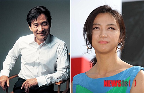 【부산=뉴시스】하경민 기자 = 부산국제영화제 조직위원회는 올해 영화제 개막식 사회자로 배우 안성기와 탕웨이, 폐막식 사회자로는 배우 이제훈가 방은진 감독을 각각 선정했다고 14일 밝혔다. 사진 왼쪽부터 개막식 사회자로 선정된 배우 안성기, 중국 배우 탕웨이. (사진=BIFF 제공)&nbsp; yulnetphoto@newsis.com