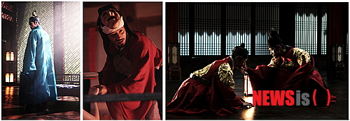 【서울=뉴시스】박영주 기자 = 이병헌(42) 주연 영화 '광해, 왕이 된 남자'(감독 추창민)가 개봉 38일 만에 한국영화 사상 7번째로 1000만 관객을 돌파했다. 2009년 '해운대'(감독 윤제균) 이후 2년 동안 잠잠하던 1000만 관객 영화는 '도둑들'(감독 최동훈)에 이어 올해 들어서만 두 번째다.&nbsp; 21일 영화진흥위원회 영화관입장권 통합전산망에 따르면 '광해, 왕이된 남자'는 20일 하루 618개관에서 2925번 상영돼 22만1229명을 모았다. 누적관객 1004만1566명이다. 개봉 8일 만에 200만, 18일 만에 500만 명을 모으더니 31일 만에 900만을 넘어섰다.&nbsp; '광해'는 왕을 둘러싼 권력 다툼과 당쟁으로 혼란이 극에 달한 조선 15대 왕 광해군 8년을 배경으로 했다. 자신의 목숨을 노리는 자들에 대한 분노와 두려움으로 점점 난폭해지는 왕 '광해'(이병헌)가 도승지 '허균'(류승룡)에게 자신의 대역을 찾을 것을 지시하면서 시작된다. 갑작스레 의식을 잃고 쓰러진 왕 '광해'를 대신해 왕의 자리에 오른 만담꾼 '하선'(이병헌)이 벌이는 15일 간의 정치담이다.&nbsp; '광해'는 누구나 한번쯤 들어봤을 법한 똑같은 얼굴을 가진 왕과 거지라는 쉬운 소재를 택했다. 여기에 폭군과 선왕, 역사적 해석이 엇갈리는 조선의 광해군을 끌어들였다. 선왕으로 평가받던 때 조선을 통치한 것은 '하선'이라는 상상을 구현했다.&nbsp; '하선'은 '광해' 자리에 앉으면서 낯선 환경에 당황해하는 모습으로 웃음을 자아낸다. 매화틀에 앉아서 변을 보는 장면에서 "경축 드리옵니다"는 궁녀들의 말에 어쩔 줄 몰라 하고 세숫물을 한 번에 들이키는 등 우스꽝스러운 '하선'은 관객들에게 친근하게 다가온다.&nbsp; 또 밖으로만 도는 '광해'와 달리 '하선'이 궁녀와 중전, 주위사람을 챙기는 모습에 대리만족하며 호감을 품게 된다. 독이 든 단팥죽을 대신 먹고 피를 흘리며 죽어가는 '사월이'(심은경)를 맨발로 안고 의원에게 달려가는 모습, 자신의 정체를 의심하며 칼을 들이밀던 '도부장'(김인권)이 자결하려고 할 때 칼을 돌려주며 "네가 칼을 뽑아 내 목에 겨눈 것을 탓하려는 것이 아니다. 네가 살아야 내가 산다"고 말하는 장면 등이 보기다.&nbsp; 카리스마 넘치는 모습으로 '하선'의 가짜 왕 행세를 지휘하는 '허균'과의 무거울 수 있는 에피소드도 소소한 웃음거리로 가볍게 풀어낸 것도 흥행성공을 거들었다.&nbsp; 이병헌과 류승룡(42)의 연기도 몰입도를 높였다. 이병헌은 이 영화로 데뷔 20년 만에 첫 사극, 첫 1인2역을 소화했다. 근엄한 왕과 경박스러운 천민 사이를 잘 조율했다. '광해' 따로 '하선' 따로는 물론 '하선'이 연기하는 '광해'간 균형을 잘 맞춰 영리하게 연기했다.&nbsp; 추창민(46) 감독의 "이병헌은 내가 생각한 왕 그 자체였다"는 평가는 '광해'를 본 관객이라면 수긍할 수 있다.&nbsp; 영화 '내 아내의 모든 것'(감독 민규동)에서 보여준 카사노바 '성기'의 코미디를 벗어던진 류승룡의 연기도 관객들을 사로잡았다. "이번 영화에서는 모든 코미디 요소를 이병헌에게 양보했다. 내 역할은 받아주는 것뿐이었다. 코미디에 대한 욕심은 없었다. 엉뚱한 이병헌의 행동과 진지한 내 행동에서도 자연스럽게 웃음이 나올 것"이라는 계산에 따라 시종 진지함을 유지하면서도 이병헌과 앙상블을 통해 큰 웃음을 자아냈다.&nbsp; '광해'를 따르는 충신, 제대로 정치를 하고 싶어 하는 왕이 된 '하선'의 태도에 혼란스러워하면서도 결국 지지해주는 '허균'의 모습을 넘치지 않게 보여줬다.&nbsp; '하선'이 올바른 정치를 할 수 있도록 묵묵히 내조한 '조내관' 장광(60), 깨끗하고 사랑스럽지만 끝내 죽음을 맞이하는 비운의 궁녀 '사월이' 심은경(18), 코미디를 벗고 진지한 정극으로 관객들의 눈물샘을 자극한 '도부장' 김인권(34)의 연기도 안정적이었다.&nbsp; 경쟁작들도 없었다. 할리우드 기대작 '본 시리즈'의 속편 '본 레거시'(감독 토니 길로이)는 일찌감치 나가 떨어졌고, 액션과 드라마에서 제자리를 못 잡은 '간첩'(감독 우민호)과 극과 극으로 평가가 엇갈리는 호러 코미디 '점쟁이들'(감독 신정원)도 '광해'를 따라잡기에는 역부족이었다.&nbsp; 12월19일 제18대 대통령 선거도 긍정적으로 작용했다.&nbsp; '하선'은 "있는 자가 더 많은 세금을 내라"는 대동법을 내세우며 벼슬아치들의 목소리를 두려워하지 않은 채 잘못된 것은 꾸짖고 바로잡는다. 정치 근처에는 가보지 못한 천민도 아는 '기본이자 상식'인 얘기에 관객들은 시원함을 느끼고 공감한다.&nbsp; 야권 대선후보들의 관람도 이어졌다. 9일 무소속 안철수(50) 후보는 "약자를 대하는 지도자의 진정성이 어떠해야 하는지를 생각했다"고 말했다. 민주통합당 문재인(59) 후보는 12일 5분 가까이 눈물을 흘렸다는 얘기가 전해지며 '대선 전 꼭 봐야 하는 영화'로 재평가 받았다.&nbsp; 동시에 메이저 배급사의 상영관 장악에 따른 독과점 논란은 '광해'로 인해 한층 가열됐다.&nbsp; 9월20일 개봉 예정이던 '광해'는 갑작스레 개봉일을 1주 앞당겨 9월13일부터 관객들을 맞았다. 이병헌이 할리우드 영화 '레드2'(감독 딘 패리소트) 촬영 차 캐나다 몬트리얼로 출국한다는 것이 명분이었다. 주연배우 없이 10일 정도 홍보, 마케팅을 벌이는 것은 무리라는 것이 배급사 CJ엔터테인먼트의 해명이었지만 9월 초 개봉작들이 모조리 직격탄을 맞고 간판을 내려야 했다.&nbsp; 상영관 수에서도 경쟁작들을 압도했다. 689개관으로 시작한 '광해'는 10월1일 기준 1000개가 넘는 상영관을 확보해 26.1%의 스크린 점유율을 보였다. 베니스 국제영화제 황금사자상을 수상한 김기덕(52) 감독의 '피에타'가 153개로 출발한 것에 비하면 불공정 게임의 극치다.&nbsp; 김 감독은 "멀티플렉스의 극장을 한 두 영화가 독점하고 있고 동시대를 사는 영화인들이 만든 작은 영화들이 상영기회를 얻지 못하고 평가도 받기 전에 사장되고 있다"고 멀티플렉스 배급형태를 지적했지만 공허한 외침이었다.&nbsp; 1000만 관객 돌파 가능성이 높아질 때쯤 CGV는 쌍둥이 가족이나 이름에 '광' 또는 '해'가 들어가는 관객에게 동반 1인 무료티켓을 주는 1+1 이벤트를 내놓았다. 배급사가 아닌 CGV가 기획한 행사였지만 같은 CJ그룹 계열사이기에 '무리한 1000만 관객 만들기'라는 비난을 자초했다.&nbsp; 한편, '도둑들'에 이어 '광해'까지 1000만 관객을 넘기며 한국영화 관객수는 올해 8867만6991명으로 늘어났다. 영진위는 연말까지 한국영화 관람객이 1억명을 넘을 것으로 예상하고 있다.&nbsp; gogogirl@newsis.com