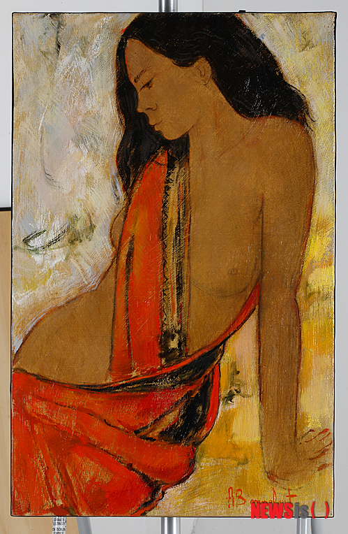 【서울=뉴시스】유상우 기자 = 프랑스 화가 알랭 본느푸와(75)의 작품이 18일부터 서울 예술의전당 V갤러리에서 소개된다.&nbsp; swryu@newsis.com