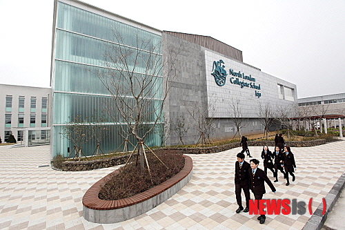 【서울=뉴시스】유희연 기자 = 제주영어교육도시 내 영국 사립학교 노스런던컬리지잇스쿨 제주(North London Collegiate School Jeju·NLCS Jeju).(사진=노스런던컬리지잇스쿨제주 제공) lovely_jh@newsis.com