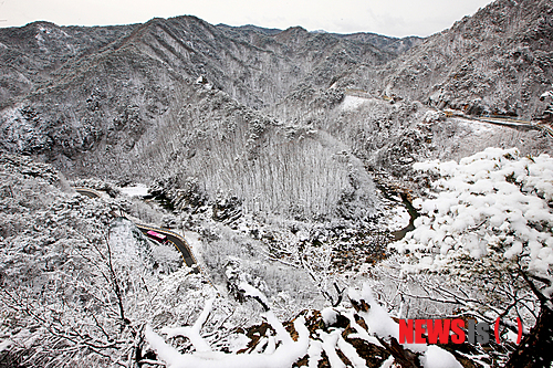 울진군 불영계곡, 한국의 그랜드캐년이라고 불린다.