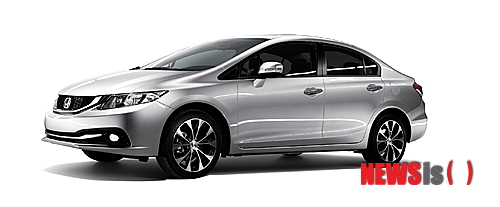 【서울=뉴시스】혼다 2013년형 뉴 시빅.(사진=혼다 코리아 제공)&nbsp; photo@newsis.com