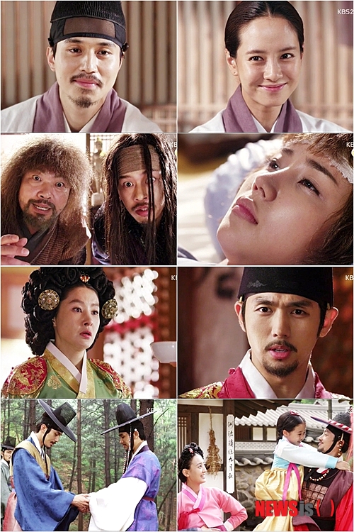 【서울=뉴시스】오제일 기자 = KBS 2TV 수목드라마 '천명: 조선판 도망자 이야기'(극본 최민기 윤수정·연출 이진서 전우성)가 조용히 막을 내렸다. 시청률조사회사 닐슨코리아에 따르면, 27일 '천명' 마지막회는 시청률 9.6%을 기록했다. 동시간대 SBS TV '너의 목소리가 들려' 16.4%, MBC TV '여왕의 교실'은 8.2%다. 다른 시청률조사회사 TNmS는 '천명' 최종회를 8.5%로 집계했다. '너의 목소리가 들려' 18.1%, '여왕의 교실'은 9.1%다. '천명'은 조선판 '도망자'로 세자를 독살하려 했다는 누명을 쓴 '최원'이 아픈 딸 '최랑'을 데리고 도주 길에 오르면서 겪는 일들을 다뤘다. 마지막회에서는 '최원'(이동욱)이 '홍다인'(송지효)과 부부의 연을 맺고 가난과 질병에 시달리는 사람들을 돕는 모습을 보여줬다. '이동욱의 첫 사극', '실패한 적 없는 KBS 2TV 수목사극' 등으로 기대를 품었으나 긴장감 없는 전개로 주목받지 못했다. 20회 평균시청률은 9.1%이며 자체 최고시청률은 제4회의 9.9%다. 7월3일부터 '칼과 꽃'이 방송된다. kafka@newsis.com