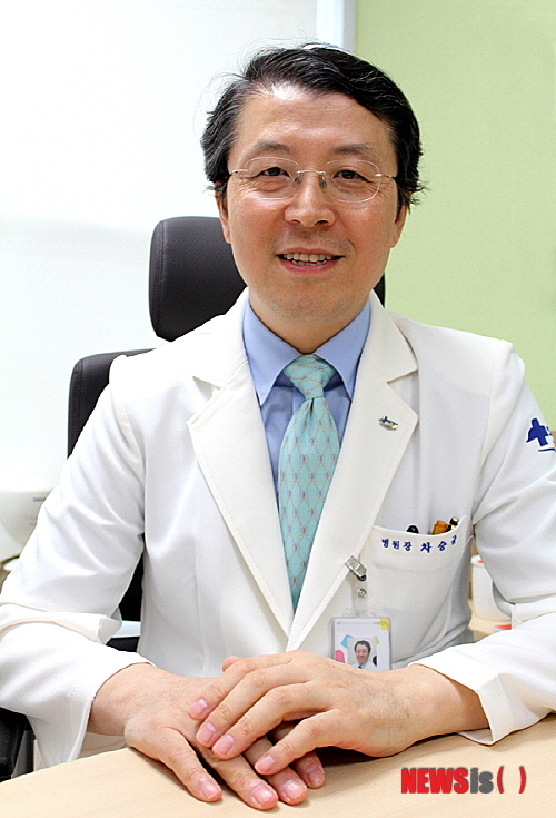 【서울=뉴시스헬스/뉴시스】 G샘병원 차승균 병원장. 임나영 기자 iny16@newsishealth.com