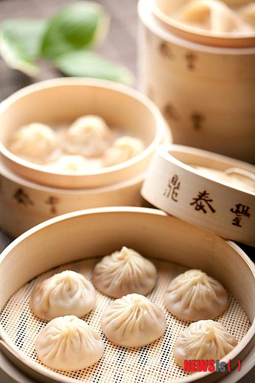 【서울=뉴시스】딤섬 샤오롱바오, 서울 명동 '딘타이펑'