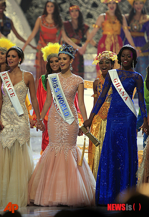 【서울=뉴시스】메건 영, 2013 미스월드