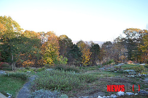 【뉴욕=뉴시스】노창현 특파원 = 국제PEN한국본부 미동부지역위원회 문인들이 26일 뉴욕주 폴링의 마운틴로렐 산장에서 제6회 PEN 산상문학제를 열었다. 미동부문인협회가 후원한 산상문학제에는 ‘목사 소설가’로 잘 알려진 이계선목사와 신재영시인, 박상희시인 최정자시인 김자원시인 정재옥수필가 임혜기소설가 등 40여명의 문인들이 ‘나의 삶 나의 문학’을 주제로 깊어가는 가을녘을 밝혔다. 산상문학제는 미 서부 문인들이 여름이면 해변문학제를 여는데 착안, 치과의사인 장석렬시인의 자택인 마운틴로렐 산장에서 매년 10월 열리고 있다. <사진=Newsroh.com 제공>&nbsp; robin@newsi.com 