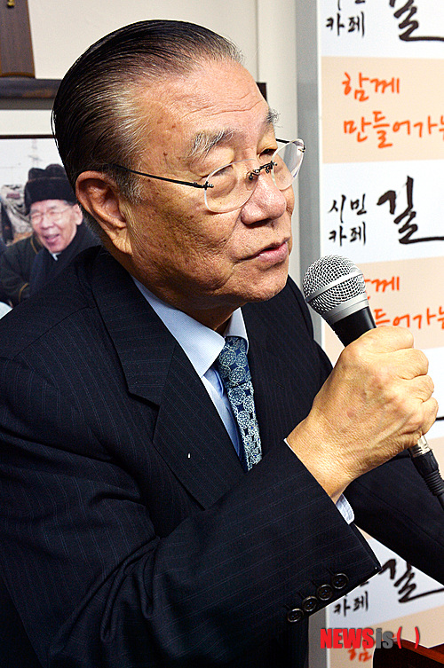 [서울=뉴시스]강진형 기자 = 장재식 전 산업자원부 장관. 2013.11.03. marrymero@newsis.com