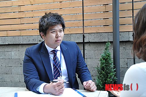 【서울=뉴시스】유희연 기자 = 대한창업연합이 운영하는 창업포탈사이트 장사닷컴의 홍민기 실장. 2013.12.05. (사진=장사닷컴 제공)&nbsp; lovely_jh@newsis.com