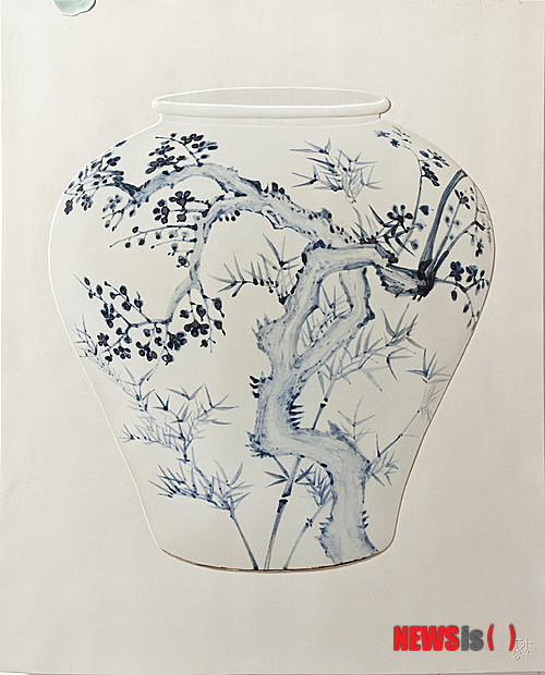 【서울=뉴시스】'도(Tao)' 83×102㎝, 세라믹, 2013