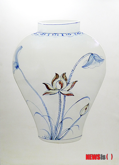 【서울=뉴시스】'도(Tao)' 70×100㎝, 세라믹, 2013