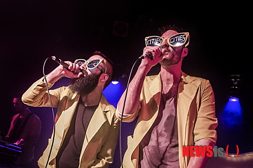 【서울=뉴시스】캐피탈시티즈, 미국 일렉트로 팝 밴드 