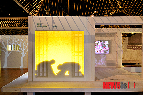 【서울=뉴시스】국립민속박물관 '종가' 전시장