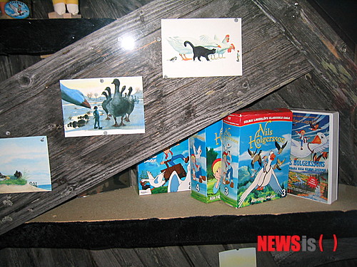 【쇠드라 비(스웨덴)=뉴시스】테마파크 ‘닐스 홀게르손 월드’