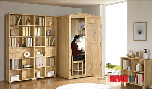 【서울=뉴시스】장성주 기자 = 가정용 독서실 가구가 누리꾼들 사이에서 '현대판 사도세자 뒤주'라고 불리며 인권침해 논란을 일으키고 있다. 2014.02.06 mufpiw@newsis.com (사진 = 제작업체 인터넷 홈페이지)