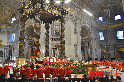 【서울=뉴시스】성베드로 대성전 