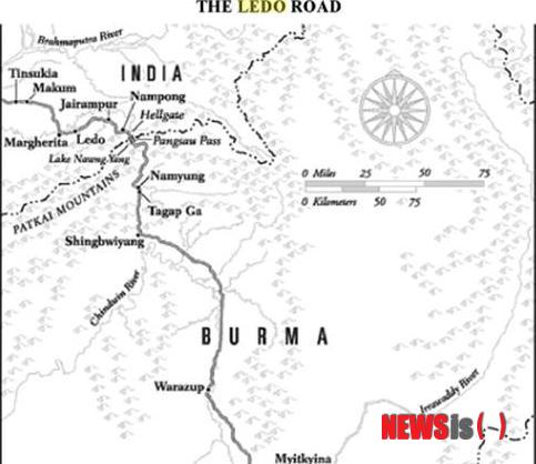 【뉴욕=뉴시스】노창현 특파원 = 미군이 버마(미얀마)에서 한국의 위안부여성 20명을 생포해 위안소 운영 실태에 관한 종합보고서를 만든 사실이 뒤늦게 밝혀졌다. 미육군 심리전투단이 1944년 10월 작성한 ‘일본군 포로 매춘심문보고서 49호(Japanese Prisoners of War Interrogation on Prostitution 49)’는 일본 군대의 위안소 운영 실태를 보여주는 중요 자료 중 하나이다. 뉴시스가 15일 입수한 보고서 전문에 따르면 미군은 미얀마 레도(Ledo)에서 20명의 ‘위안부 소녀’들을 생포, 집중 심문을 통해 일본 군대의 위안부 운영 실태를 파악할 수 있었다. 미육군 심리전투단의 일본계 미군 알렉스 요리치가 작성한 이 보고서는 서문(PREFACE)과 모집(Recruitng), 생활과 근로조건(Living and Working Conditions) 등 12개 항목으로 나눠 위안소의 실태를 생생하게 묘사하고 있다. 사진은 소녀들이 생포된 미얀마와 인도의 접경지대. 2014.03.16. robin@newsis.com