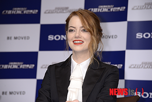 【도쿄=뉴시스】김태은 문화전문기자 = 마블 만화를 원작으로 한 할리우드 영화 ‘어메이징 스파이더맨2’(감독 마크 웹)가 31일 오후 일본 도쿄 리츠칼튼 호텔에서 아시아 투어 기자회견을 열었다.&nbsp; tekim@newsis.com