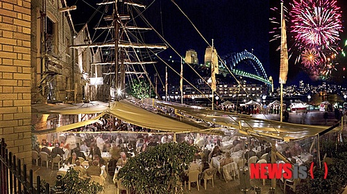 【시드니=뉴시스】‘워터 프런트’ 레스토랑