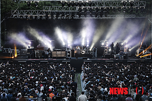 【서울=뉴시스】존 메이어, 첫 내한공연 현장