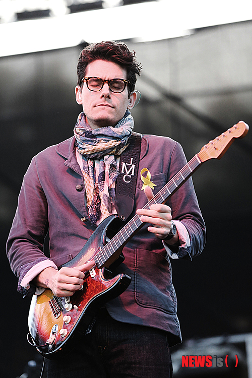 【서울=뉴시스】존 메이어, 첫 내한공연 현장