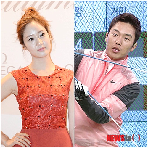  【서울=뉴시스】박영주 기자 = 그룹 '핑클' 출신 탤런트 성유리(33)와 골프선수 안성현(33)이 6개월째 열애 중이다.&nbsp; 성유리의 매니지먼트사 판타지오 관계자는 "성유리와 안성현이 지난해 말 지인들과의 모임에서 우연히 알게 됐다. 6개월 전부터 현재까지 좋은 감정으로 만나고 있다"고 확인했다.&nbsp; 성유리는 1998년 5월 그룹 '핑클'로 데뷔해 4장의 정규앨범과 2장의 스페셜 음반을 발매했다. 이후 2002년 SBS TV 드라마 '나쁜 여자들'로 연기자로 데뷔, 드라마 '천년지애' '황태자의 첫사랑' '어느 멋진 날' '눈의 여왕' '쾌도 홍길동' '태양을 삼켜라' '신들의 만찬' '출생의 비밀' 등에 출연했다. 2002년 MBC TV '섹션TV 연예통신' MC를 맡았다. SBS TV '힐링캠프 기쁘지 아니한가'를 진행 중이다.&nbsp; 안성현은 건국대학교 체육교육학과를 졸업한 후 2005년 KPGA 정회원이 됐다. 2011년부터 SBS골프아카데미 헤드프로로 활동 중이며 올해 골프 국가대표 상비군 코치로 발탁되기도 했다. SBS골프 '오픈골프쇼 체인지'에 출연 중이다.&nbsp; gogogirl@newsis.com 