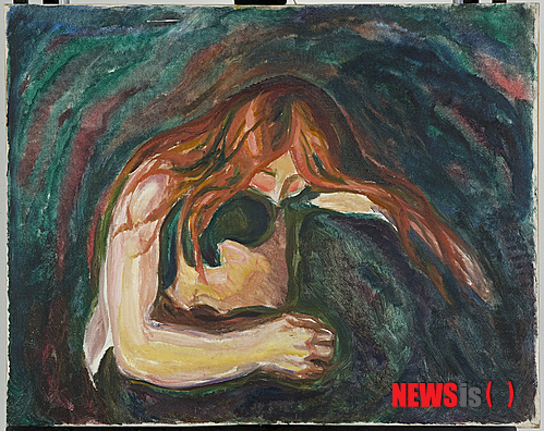 【서울=뉴시스】뭉크 '뱀파이어'