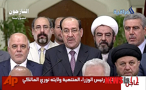 美 "이라크, 말리키 총리 지명시 지원 중단"…말리키 "주권침해"