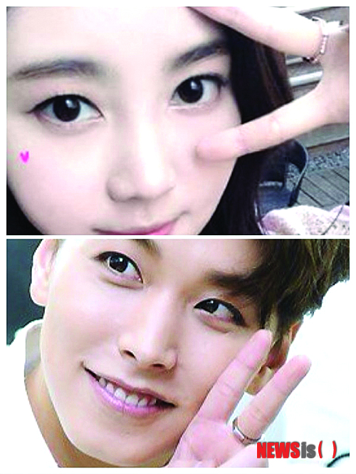 【서울=뉴시스】뮤지컬배우 김사은, 그룹 '슈퍼주니어' 성민