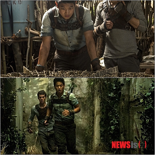 【서울=뉴시스】신동립의 ‘잡기노트’ <472>&nbsp; 영화로, 소설로 많이들 보고 읽고 있는 것이 ‘메이즈 러너’(미로를 달리는 자)다.&nbsp; 아무래도 ‘민호’에게 눈길이 갈 수밖에 없다. 비중이 큰 조연이다. 세상과 격리된 ‘글레이드’(숲속의 빈터)의 미로를 탐사하는 ‘키퍼’팀의 리더 ‘민호’를 연기한 배우는 한국계 미국인 이기홍(24)이다.&nbsp; 온라인편집부장 reap@newsis.com&nbsp;&nbsp; 