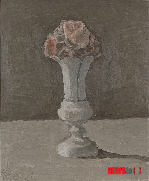 조르조 모란디 '꽃'(36×30㎝, 캔버스에 유채, 1950,)
